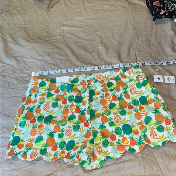 Crown & Ivy Colorful Fruit Print Shorts Size 12 - Picture 4 of 8